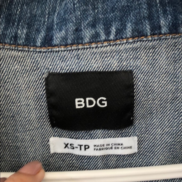 Camo sleeve jean jacket - Picture 3 of 4